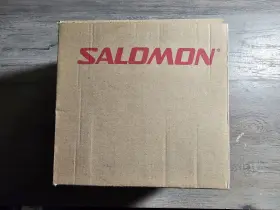 Q570 Salomon Mens Ski Bindings Black/red Brand New Open Box
