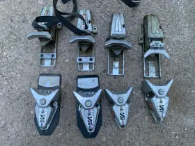 S404 Salomon Vintage S40 And Binding Parts