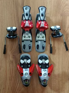 S810 Salomon Ti Ski Bindings Red