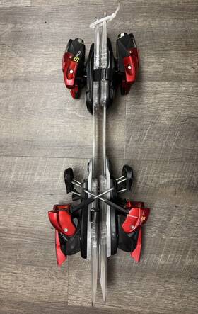 Salomon S910 T Spheric Oversize Technology Red Ski Bindings
