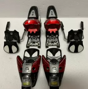S916 Salomon Din 9-16 Ski Bindings With 75mm Brakes - All Metal Construction