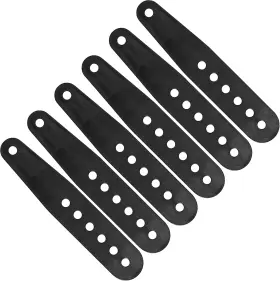 Straps-6.1 Shupakul 705353104398 6 Pcs Snowboard Binding Tongue Hole Inch X 1.1 Bindin