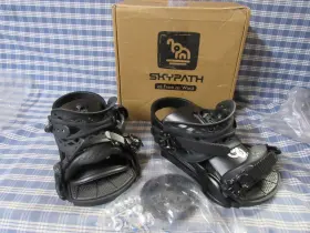 Skypath 791126018412 Snowboard Bindings Size Large New Open Box Fast Free Shipping