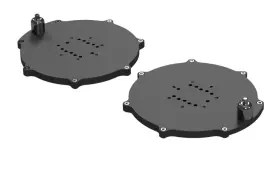 Snowboard Interface 716252746923 Indexing - Double Header/rotating Risers Lift