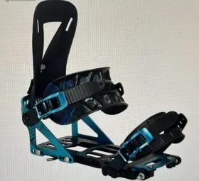 Spark R&d 812215026276 New Arc St 23/24 Blue Splitboard Bindings Sz Small
