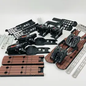 102149308 Stockli Race Wrt D20 Plate Ski Wrt12 Bindings Complete Set Salomon Sas Skiing