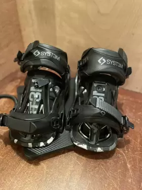 Syst3m System Snowboard Bindings Size Large