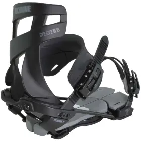 202-11709-a-m Technine Niner Snowboard Bindings Mens Medium Us 6-8 Blackout Single Scrub New