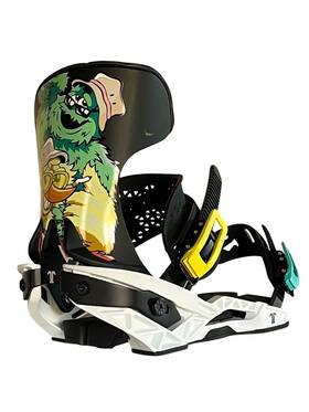 Technine 202-52504-a Pro Slugger Snowboard Bindings Medium Us 6-8 New 2026