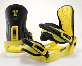 Technine 662187765501 Blaster Jr Snowboard Youth Bindings Yellow/black Xs Us 2 - 5 New