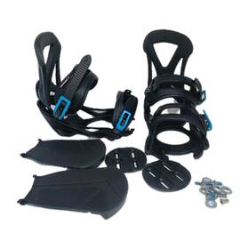 Technine Ph09 T9 Pro Snowboard Bindings Medium Us Mens 7-9 Black New