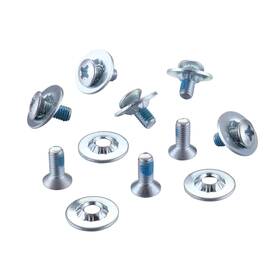 Telifan 712804186353 Snowboard Binding Screw Setsilver Color