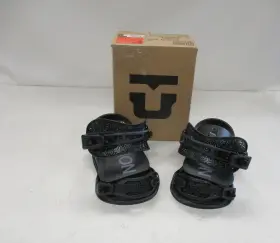 2410512 The Union Company Str Unisex Snowboard Bindings Size Medium Black