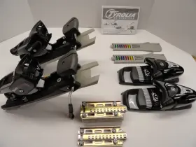Tyrolia 008466109565 - Ski Bindings Sp 100 Abs Power Brake Black/gray New In Box