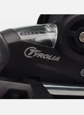 114423 Tyrolia Attack 14 Mn Ski Binding - Solid Black W 95 Mm Brakes