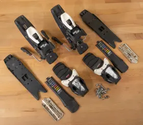 Sp13 Tyrolia Sp 13 Grip Walk Demo Ski Bindings 100mm Brake Gw Track Kastle