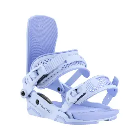 11010200-lbl-m Union Trilogy Womens Snowboard Bindings Light Blue Medium My26