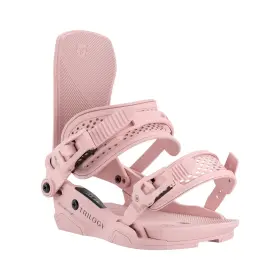 11010200-ros-m Union Trilogy Womens Snowboard Bindings Rose Medium My26