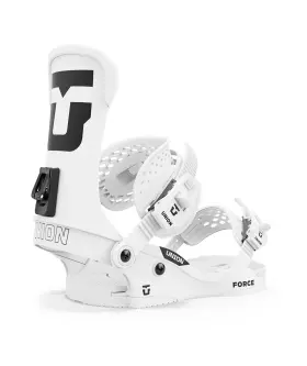 11010300-wht-l Union Force Classic Snowboard Bindings Mens Large Us 10.5-13 White New 2026