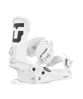 11010400-wht-s Union Trilogy Classic Snowboard Bindings Womens Small Us 4-6.5 White 2026