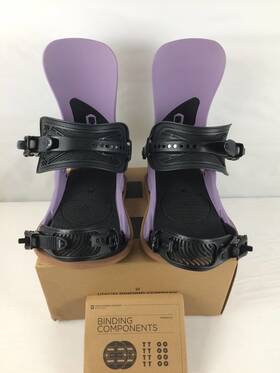 Union 11020300-gvo-m Excellent Strata Mens Snowboard Bindings Grey Violet Medium My26
