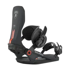11080201-blk-006 Union X Automobili Lamborghini Source Snowboard Bindings Size Large Free Ship
