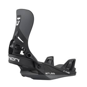 Union 12000100-blk-005 Atlas Step On Snowboard Bindings Mens Medium Us 8.5-10.5 Black New 2026
