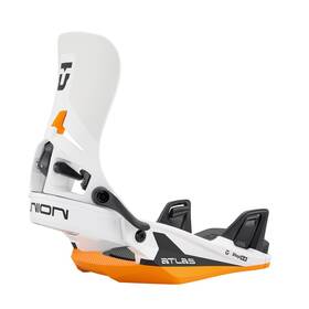 Union 12000100-who-007 Atlas Step On Snowboard Bindings Mens Xl Us 14-15 White/orange 2026