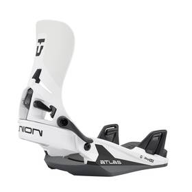 Union 12000100-wht-005 Atlas Step On Snowboard Bindings Mens Medium Us 8.5-10.5 White New 2026