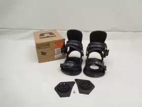 2320219 Union Binding Company Mens Ultra Snowboard Bindings M Black