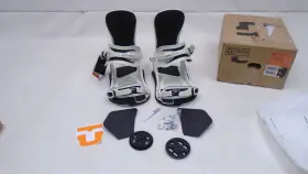 2320225 Union Ultra Mens Snowboard Bindings Stage 11 Bone White 2023 / 24 Large