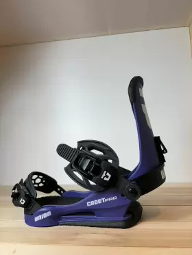 2330113 Union Cadet Pro Youth Snowboard Bindings Medium Purple New 2024 - 4382