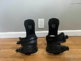 2370113 Union Force Classic Snowboard Bindings Mens Medium Us 8-10 Black New 2024