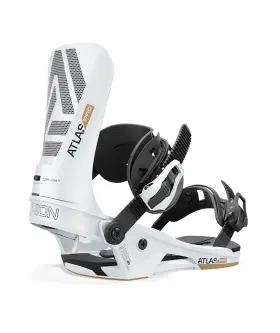 2400125 Union Atlas Pro Snowboard Bindings Mens Large Us 10.5-13 Metallic White New