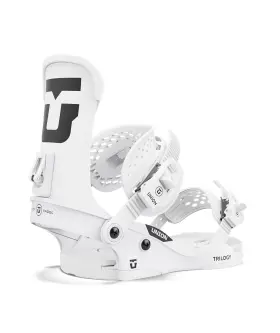 2410423 Union Trilogy Classic Snowboard Bindings Womens Medium Us 6.5-8.5 White 2025