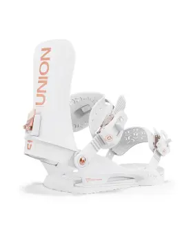 2410623 Union Juliet Snowboard Bindings Womens Medium Us 6.5-8.5 White New 2025