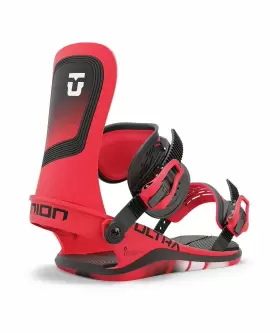 2420133 Union Ultra Snowboard Bindings Mens Medium Us 8-10 Hot Red New 2025