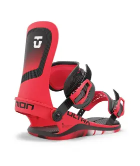 2420135 Union Ultra Snowboard Bindings Mens Large Us 10.5-13 Hot Red New 2025