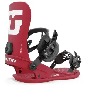 2420353 Union Strata Snowboard Bindings Mens Medium Us 8-10 Burgundy New 2025