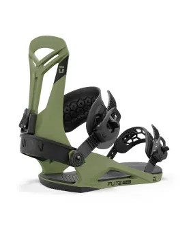 2420533 Union Flite Pro Snowboard Bindings Medium Us Mens Size 8-10 Green New 2025
