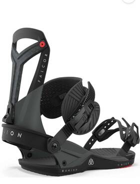 Union 3211201-bmr-l Falcor 2022 Mens Bindings - Black Marble Large Carbon