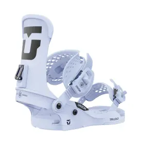3221105 Union Trilogy Snowboard Bindings Womens Large Us 9-11 Light Lilac Blue