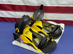 3221201 Union Falcor Mens Snowboard Bindings Yellow Large No Disc Covers