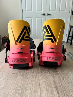 3231103-mep-l Union Atlas Mens Snowboard Bindings Tropical Colorway 23/24 Large