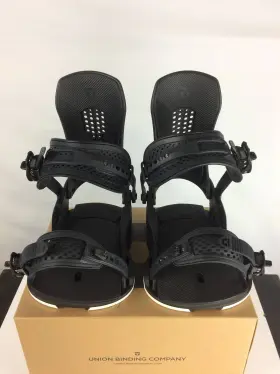 3231104-blk-s Union Open Box Force Mens Snowboard Bindings Black Small My24