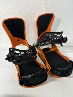 3231106 Union Str Snowboard Bindings Mens Large Us 10.5 Hunter Orange #n5