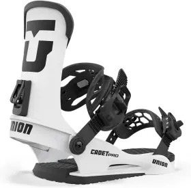 3231301 Union Cadet Pro Youth Snowboard Bindings M White