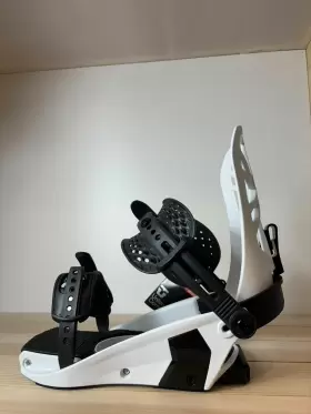 3231404 Union Men S Explorer Snowboard Bindings Medium White New 2024 - 4379