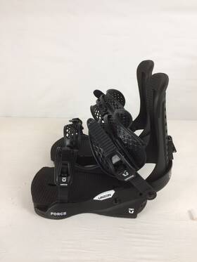 Union 3231701-blk-l Open Box Force Classic Mens Snowboard Bindings Black Large My25