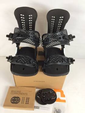 Union 3231701-blk-m Excellent Force Classic Mens Snowboard Bindings Black Medium My25